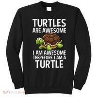 Cool Sea Turtle For Women Tortoise Lover Turtle Animal Sweatshirt thumb 0