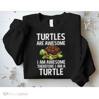 Cool Sea Turtle For Women Tortoise Lover Turtle Animal Sweatshirt thumb 2