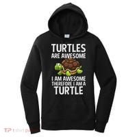 Cool Sea Turtle For Women Tortoise Lover Turtle Animal Women's Hoodie thumb 0