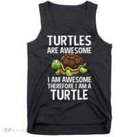Cool Sea Turtle For Women Tortoise Lover Turtle Animal Tank Top thumb 0