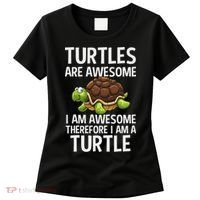 Cool Sea Turtle For Women Tortoise Lover Turtle Animal Women's T-Shirt thumb 0