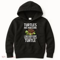 Cool Sea Turtle For Women Tortoise Lover Turtle Animal Kids Hoodie thumb 0