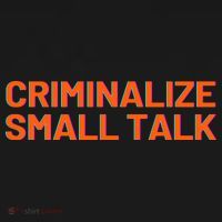 Criminalize Small Talk USA-Made Doggie Bandana thumb 2