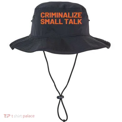 Criminalize Small Talk Bucket Hat