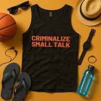 Criminalize Small Talk Tank Top thumb 4