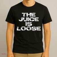 Casual Summer Trendy THE JUICE IS LOOSE Electric T-Shirt thumb 3