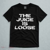 Casual Summer Trendy THE JUICE IS LOOSE Electric T-Shirt thumb 5