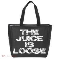 Casual Summer Trendy THE JUICE IS LOOSE Electric Tote Bag thumb 0