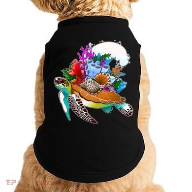 Cool Sea Turtle Ocean Life Doggie Tank