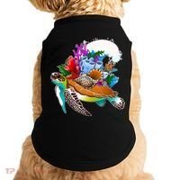 Cool Sea Turtle Ocean Life Doggie Tank thumb 0