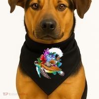 Cool Sea Turtle Ocean Life USA-Made Doggie Bandana thumb 1