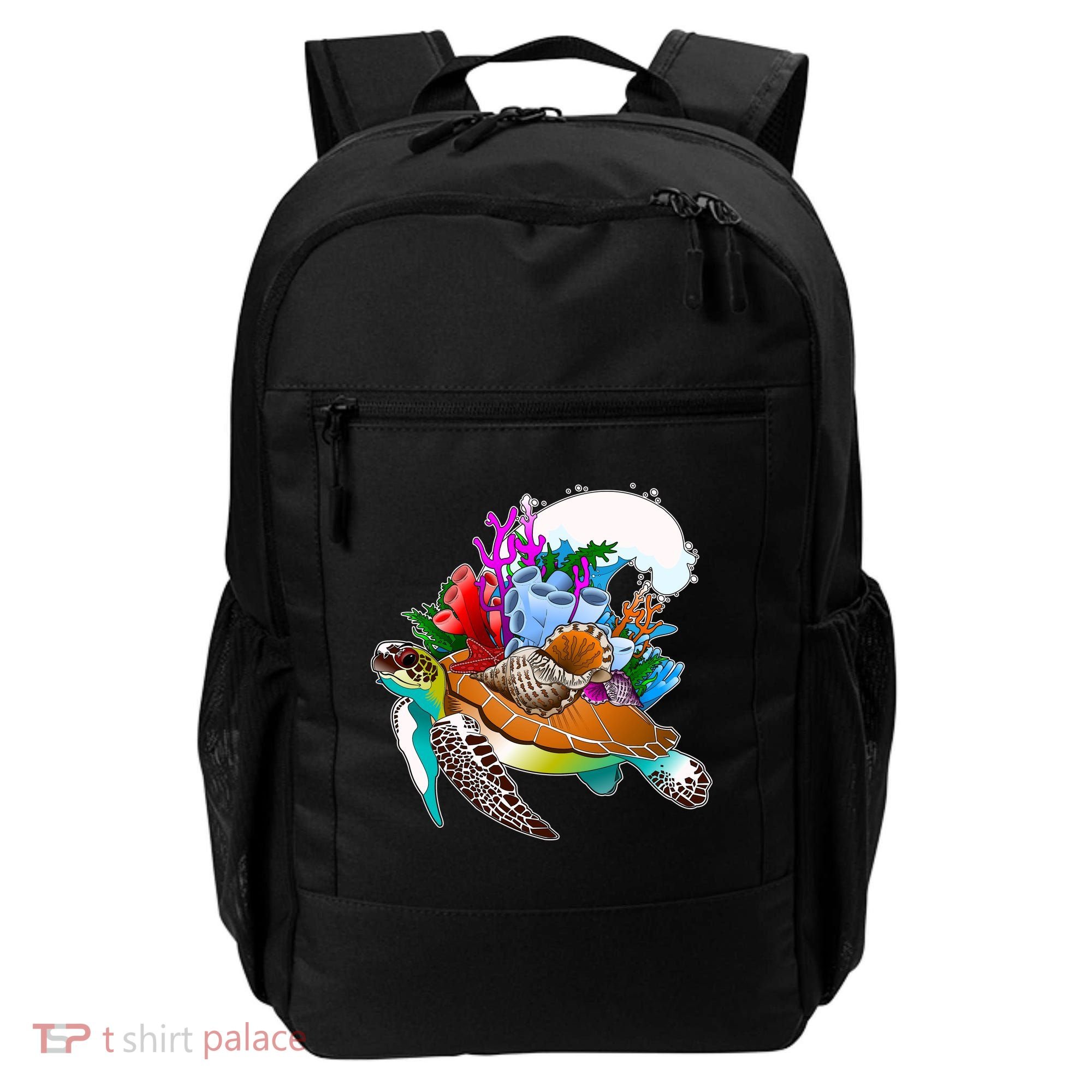 Cool Sea Turtle Ocean Life Backpack