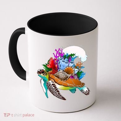 Cool Sea Turtle Ocean Life Coffee Mug