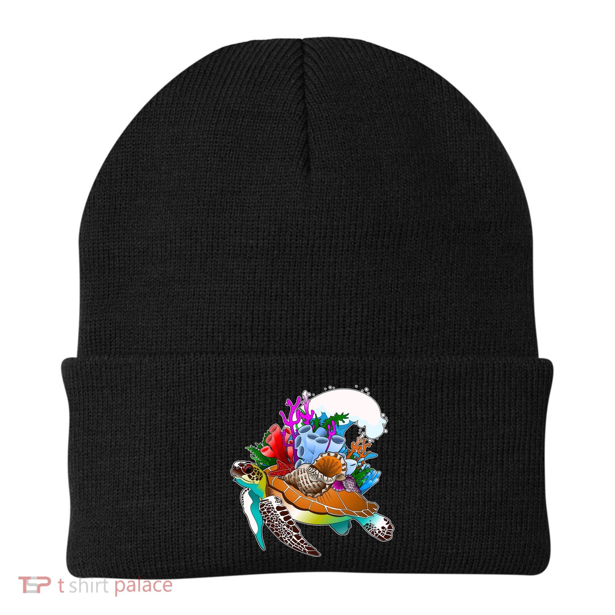Cool Sea Turtle Ocean Life Beanie