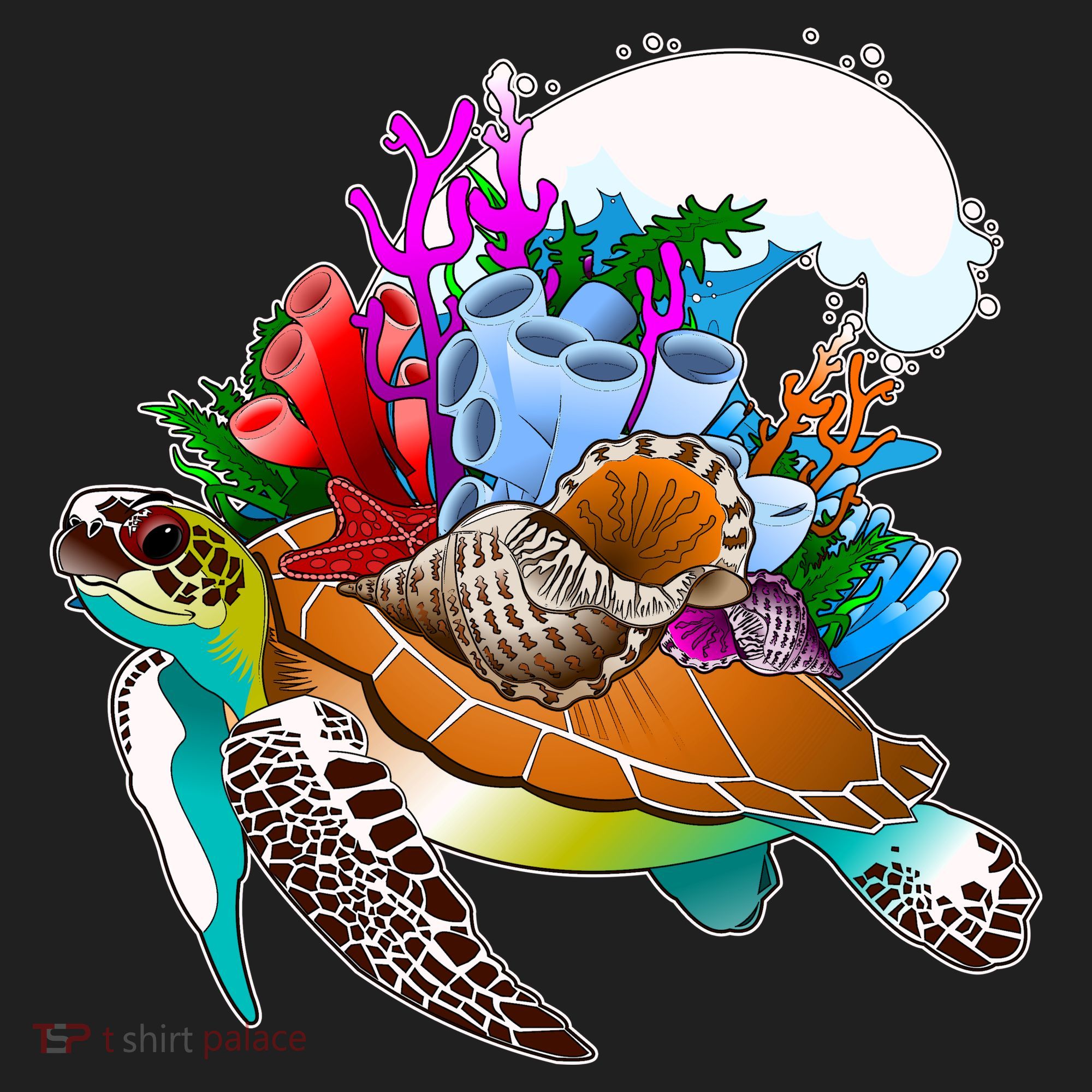 Cool Sea Turtle Ocean Life Beanie