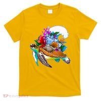 Cool Sea Turtle Ocean Life T-Shirt thumb 0