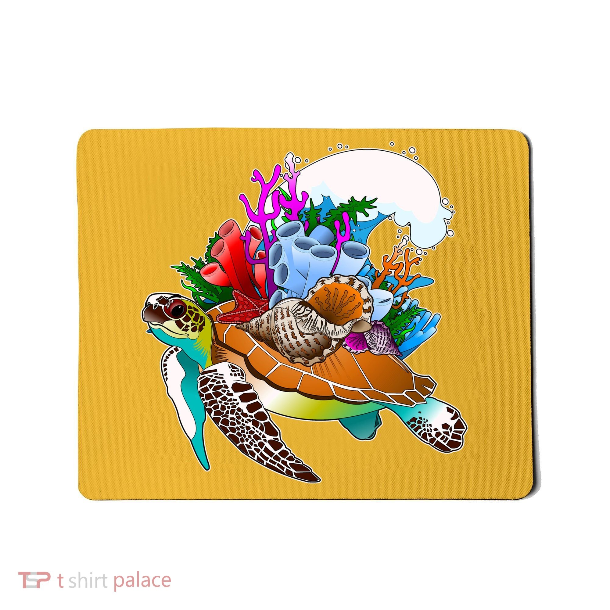 Cool Sea Turtle Ocean Life Mousepad