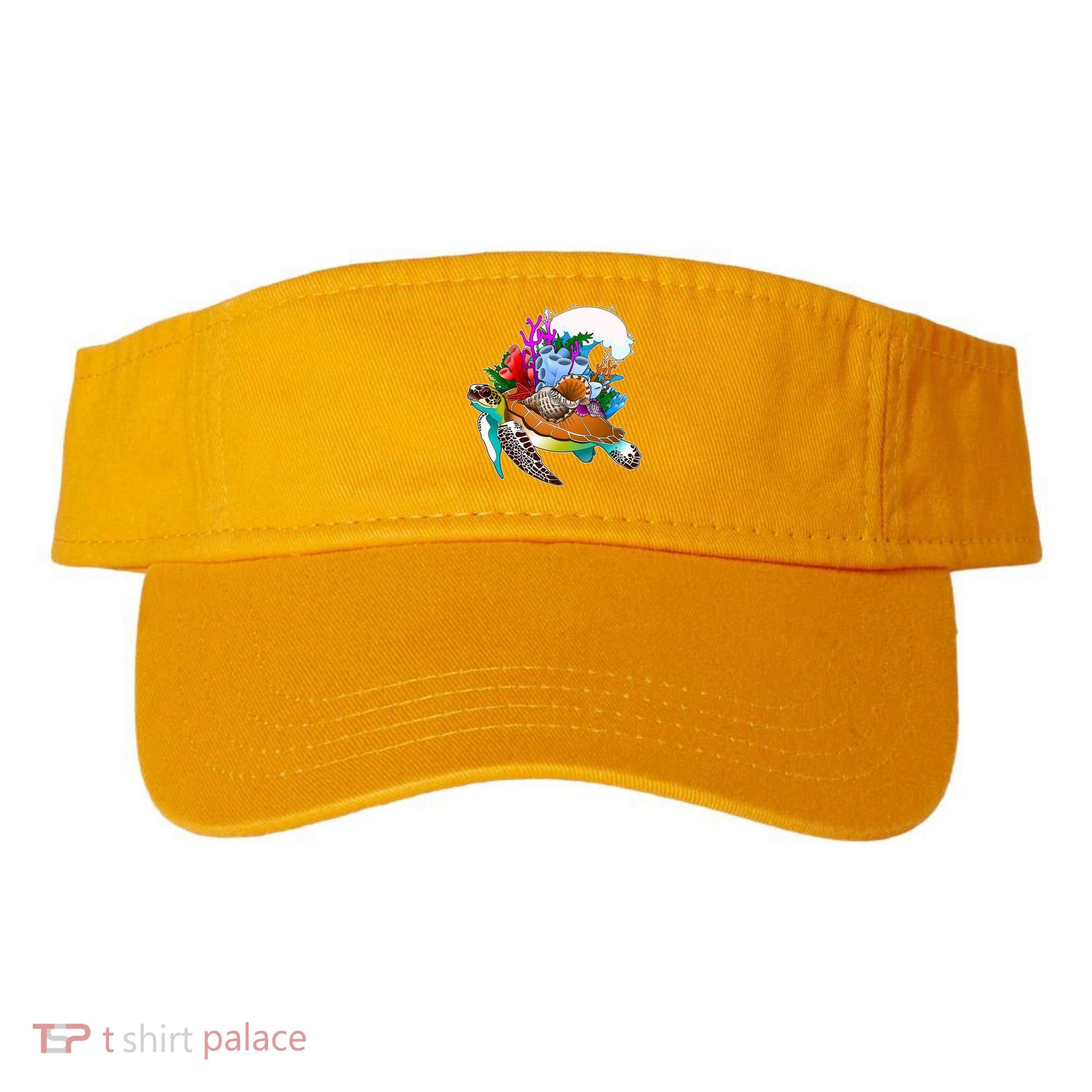 Cool Sea Turtle Ocean Life Visor
