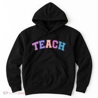 Cute Sporty Teach Logo Hoodie thumb 0