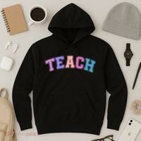 Cute Sporty Teach Logo Hoodie thumb 3