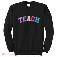 Cute Sporty Teach Logo Sweatshirt thumb 0