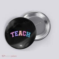 Cute Sporty Teach Logo Button thumb 0