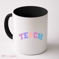Cute Sporty Teach Logo Coffee Mug thumb 0