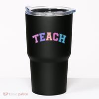 Cute Sporty Teach Logo Tumbler thumb 0