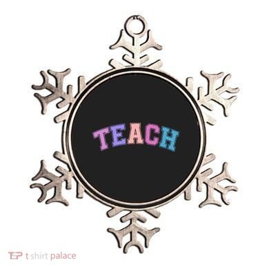 Cute Sporty Teach Logo Ornament