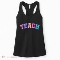 Cute Sporty Teach Logo Women's Tank Top thumb 0