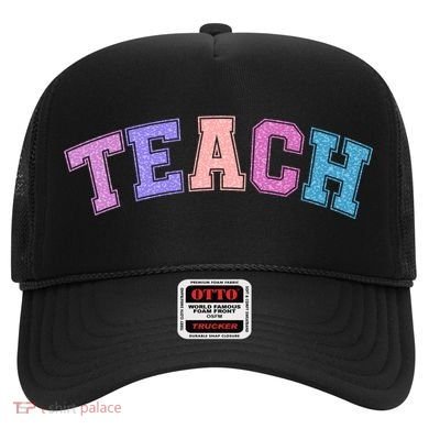 Cute Sporty Teach Logo Hat