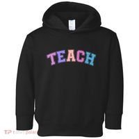 Cute Sporty Teach Logo Toddler Hoodie thumb 0