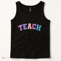 Cute Sporty Teach Logo Tank Top thumb 2