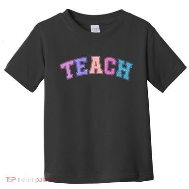 Cute Sporty Teach Logo Toddler T-Shirt