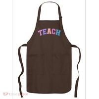 Cute Sporty Teach Logo Apron thumb 0