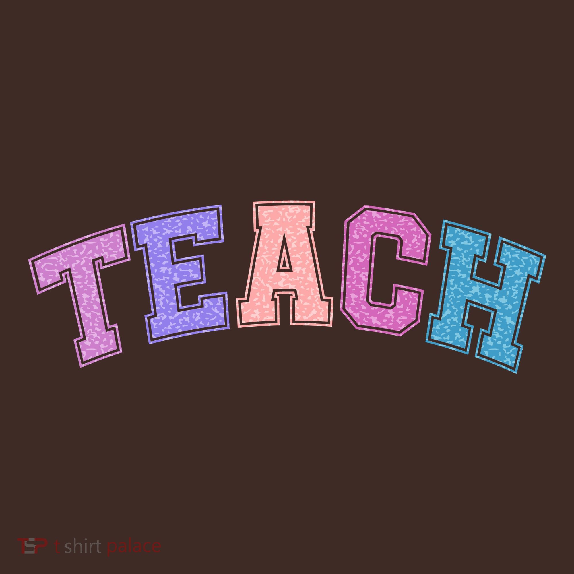 Cute Sporty Teach Logo Apron