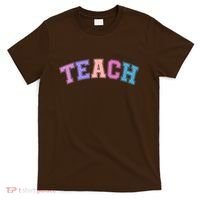Cute Sporty Teach Logo T-Shirt thumb 0