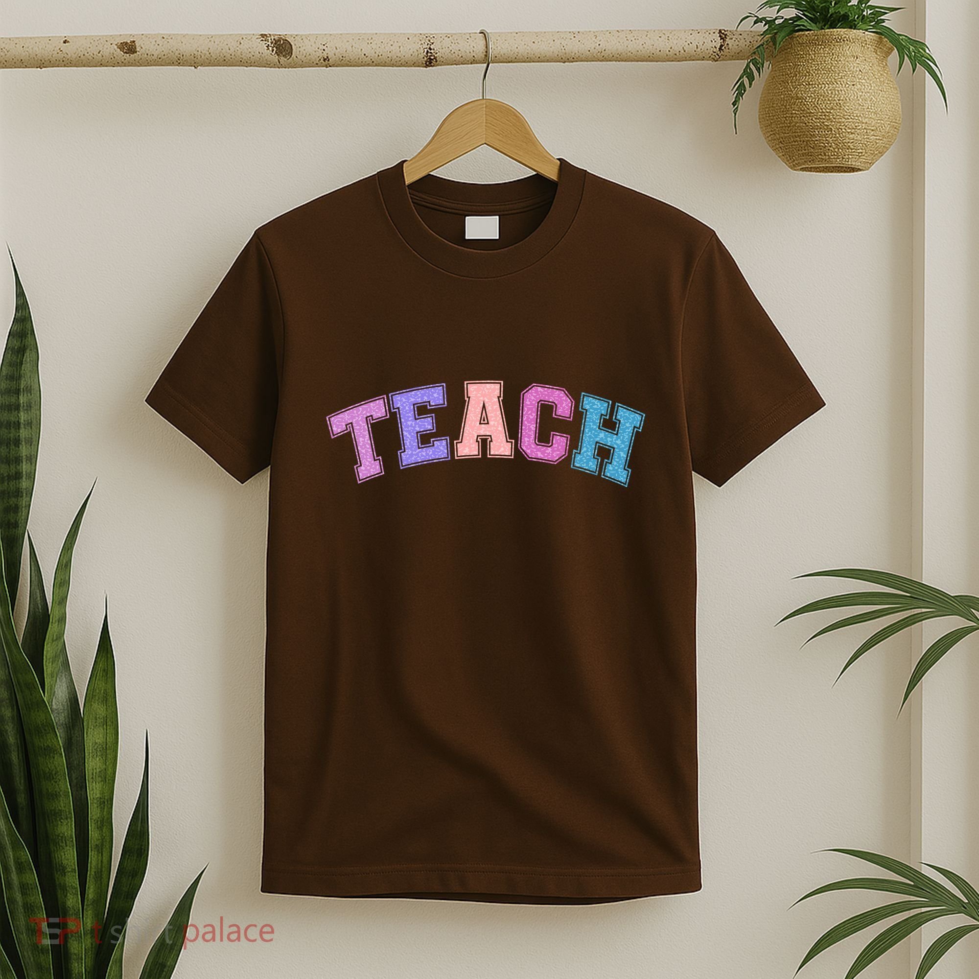 Cute Sporty Teach Logo T-Shirt