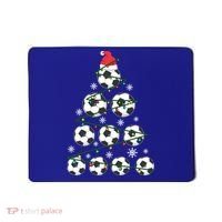 Christmas Soccer Tree Holiday Gift Sport Lover Soccer Player Great Gift Mousepad thumb 0