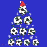 Christmas Soccer Tree Holiday Gift Sport Lover Soccer Player Great Gift Visor thumb 3