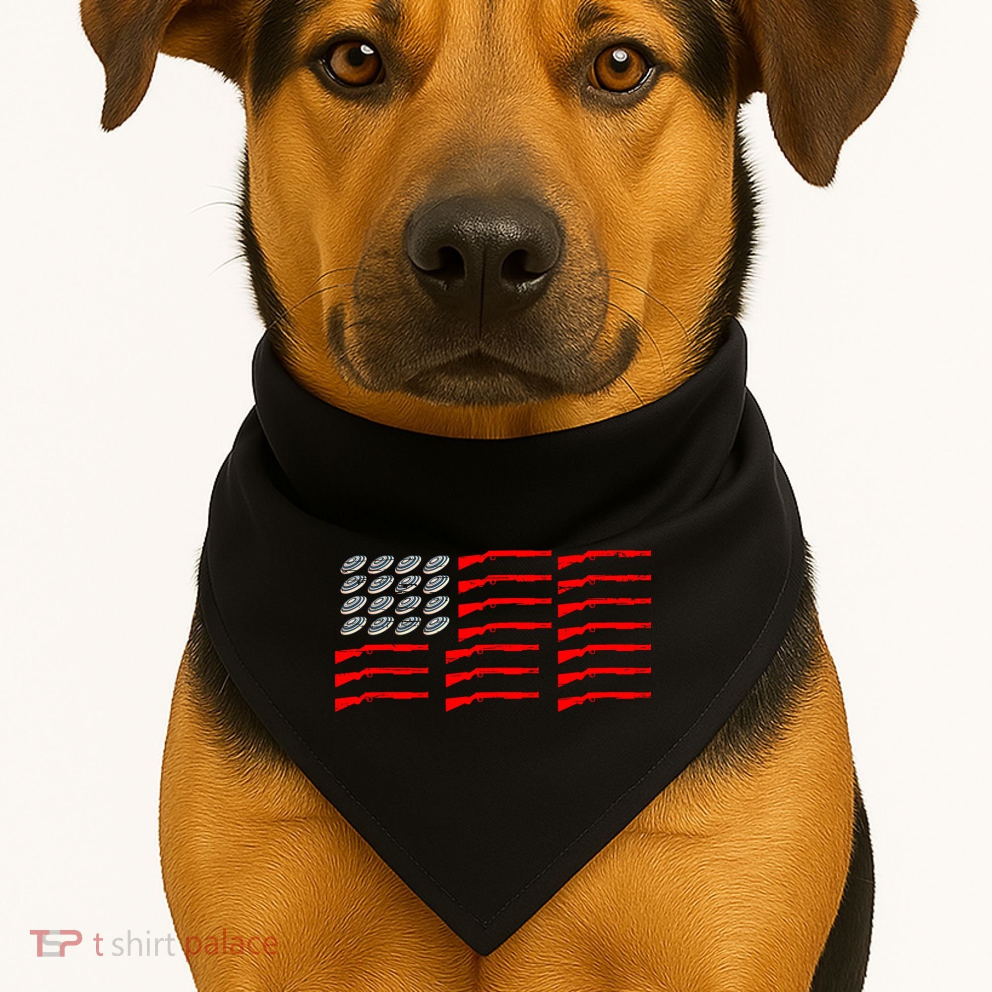 Clay Shooter Trap Shooter Trap Shooting Vest Shootout Gift USA-Made Doggie Bandana