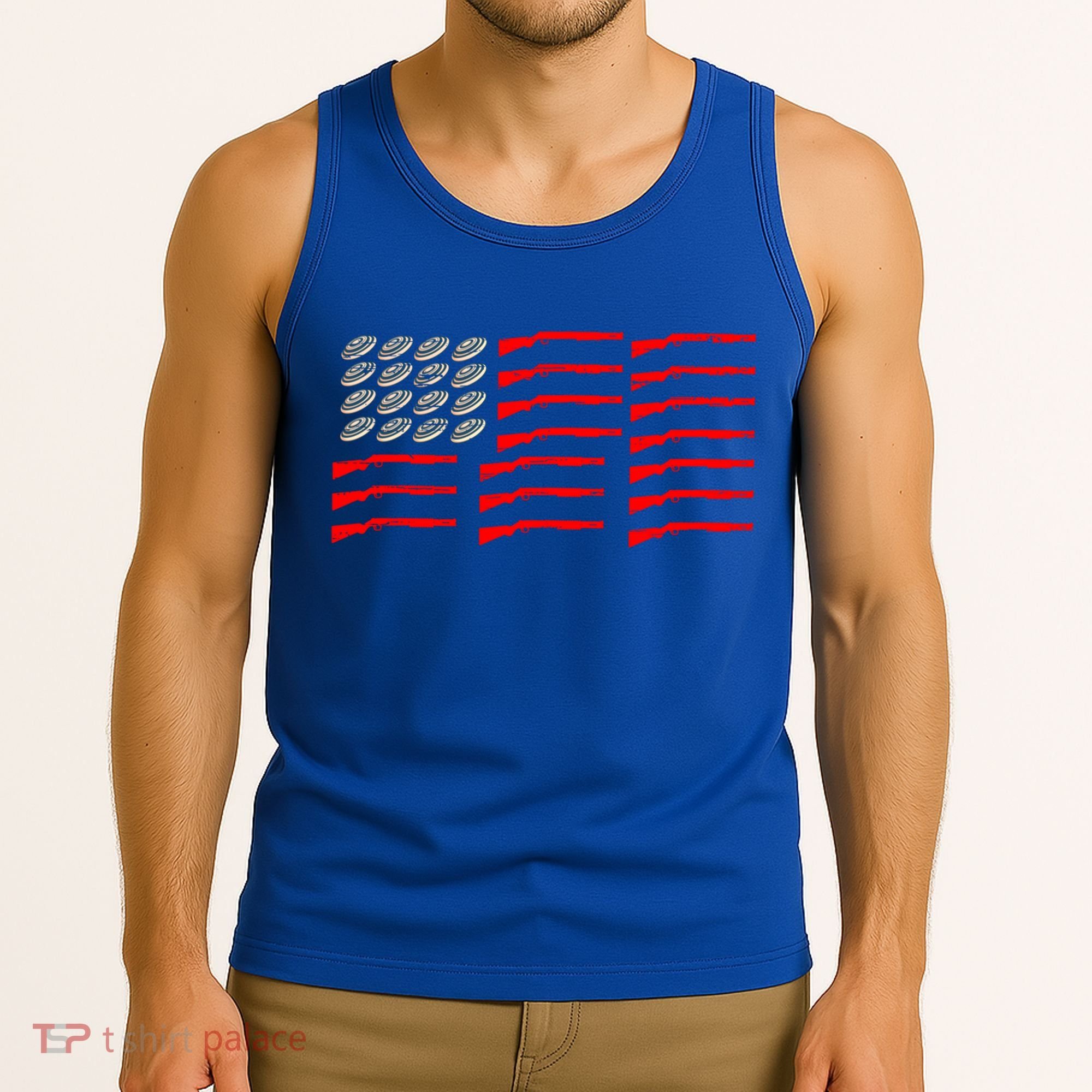 Clay Shooter Trap Shooter Trap Shooting Vest Shootout Gift Tank Top