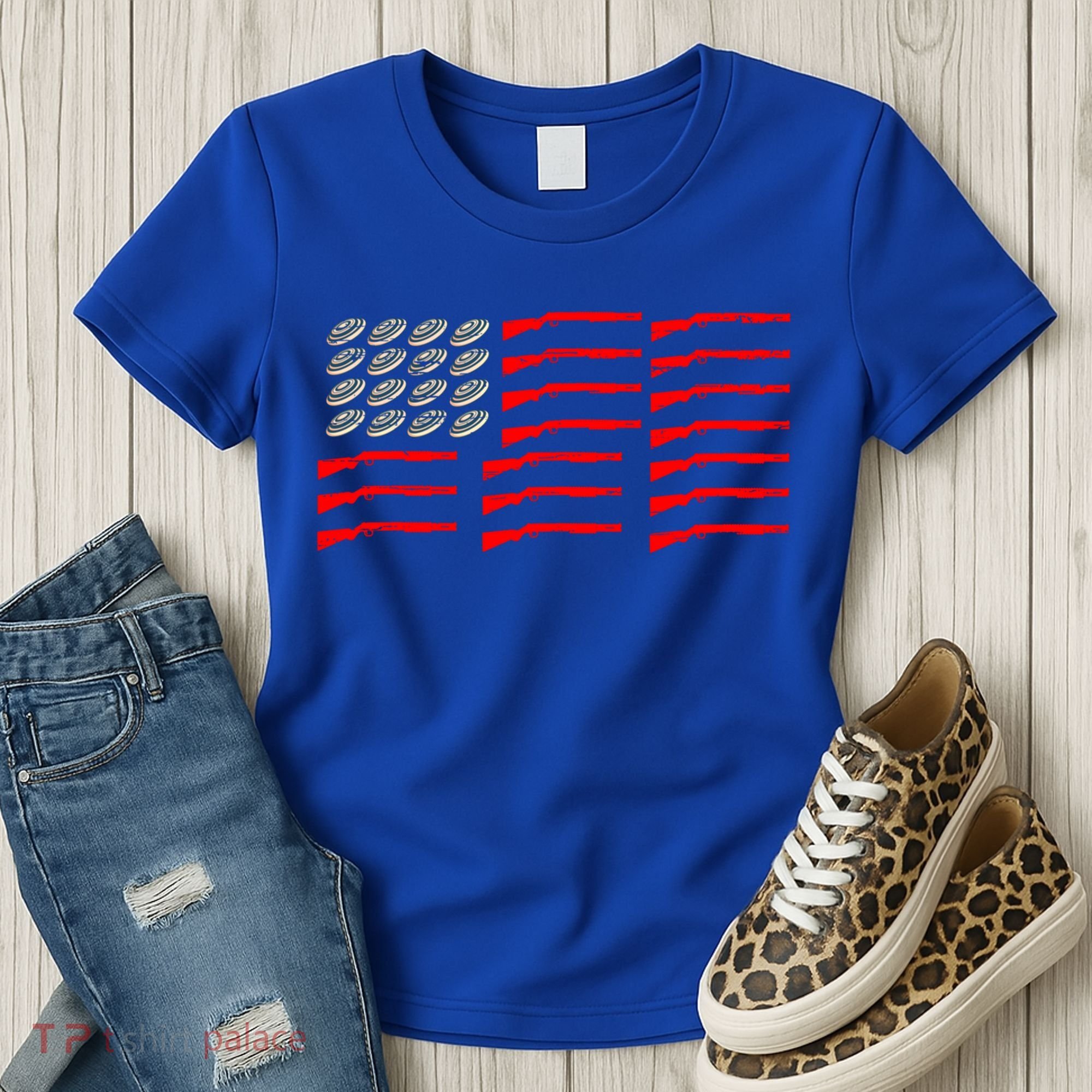 Clay Shooter Trap Shooter Trap Shooting Vest Shootout Gift Women's T-Shirt