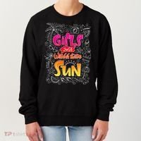 Cute Summer Time Girls Just Wanna Have Sun Women's Sweatshirt thumb 0