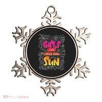 Cute Summer Time Girls Just Wanna Have Sun Ornament thumb 0
