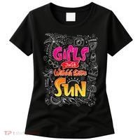 Cute Summer Time Girls Just Wanna Have Sun Women's T-Shirt thumb 0