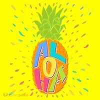 Colorful Summer Time Hawaiian Aloha Pineapple T-Shirt thumb 7