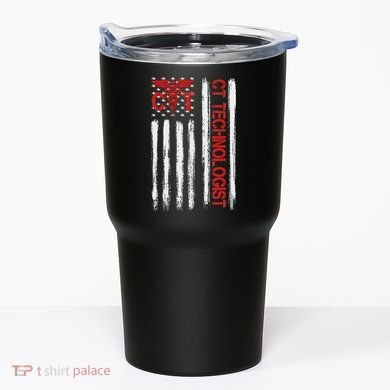 Ct Scan Technologist American Flag Patriotic Radiology Tumbler