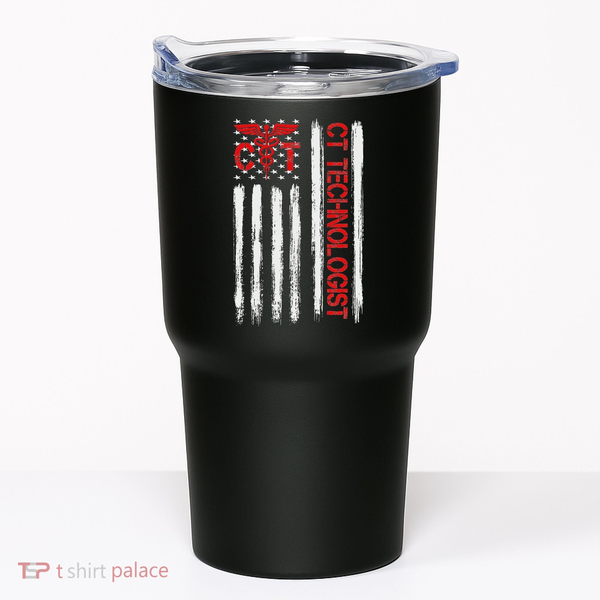 Ct Scan Technologist American Flag Patriotic Radiology Tumbler