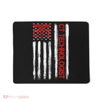 Ct Scan Technologist American Flag Patriotic Radiology Mousepad thumb 0